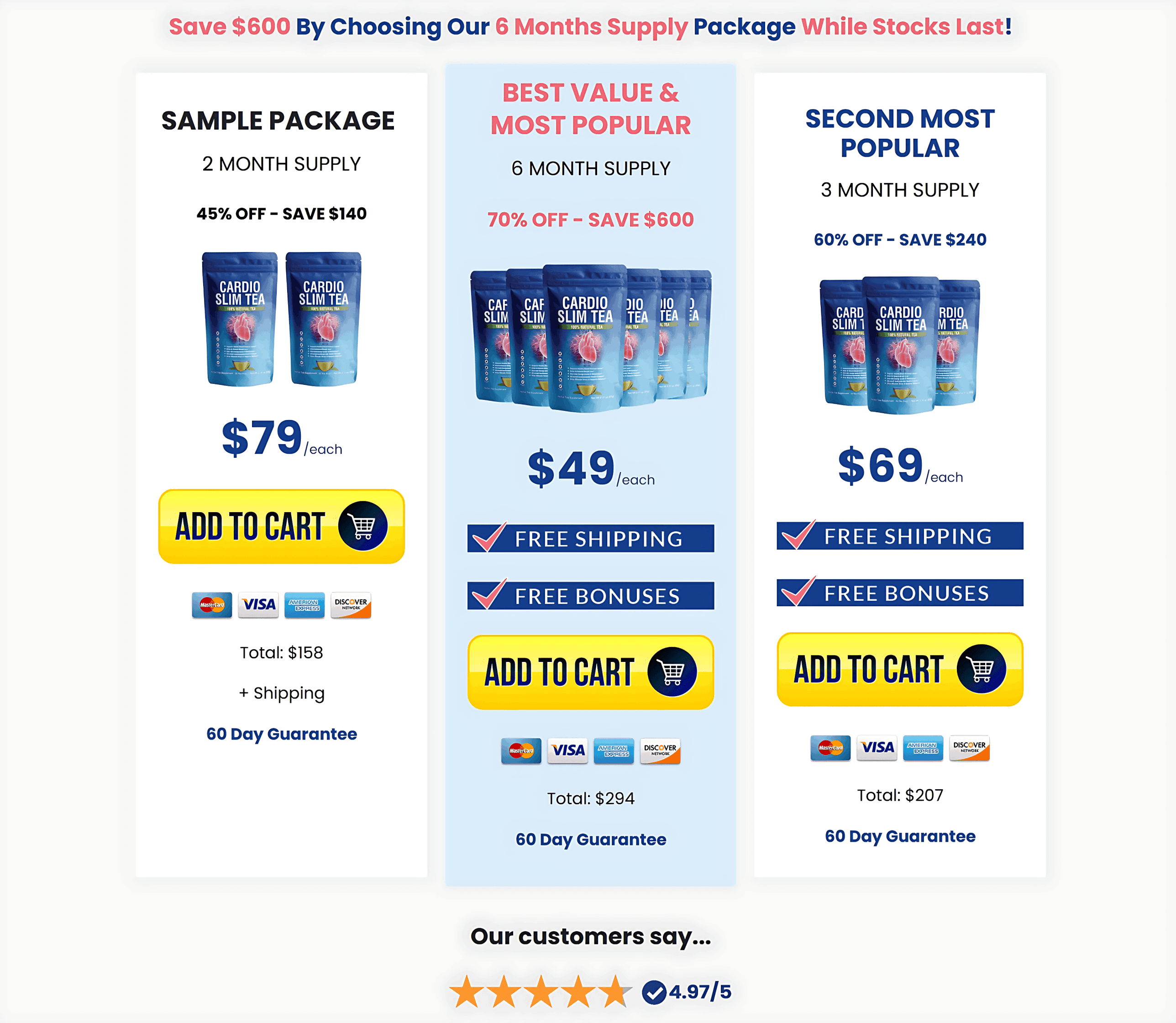 Cardio Slim Tea Buy Now